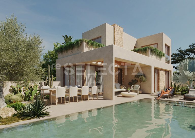 Five-Bedroom Architectural Villa in Sierra Cortina in Finestrat