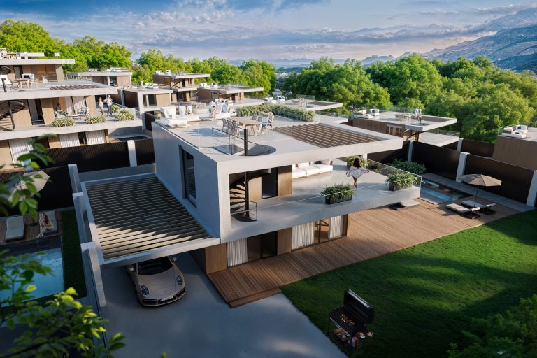 Contemporary Luxury Villas in Polop | Sea & Mountain Views in Polop, Alicante