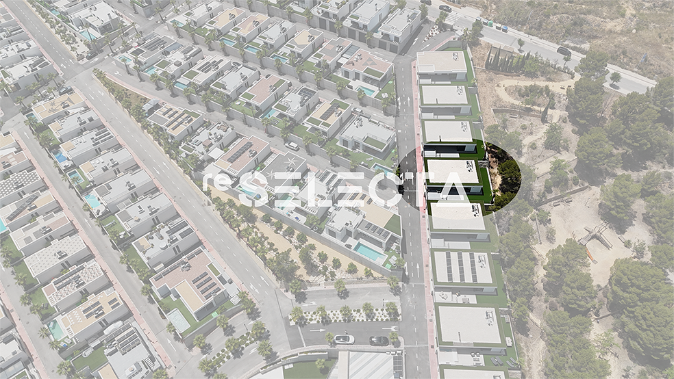Modern home with basement, terraces and private garden