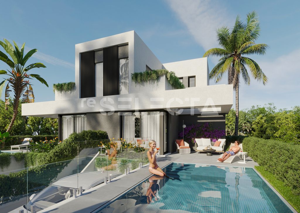 Modern Semi-Detached Villa with Private Pool in Sierra Cortina