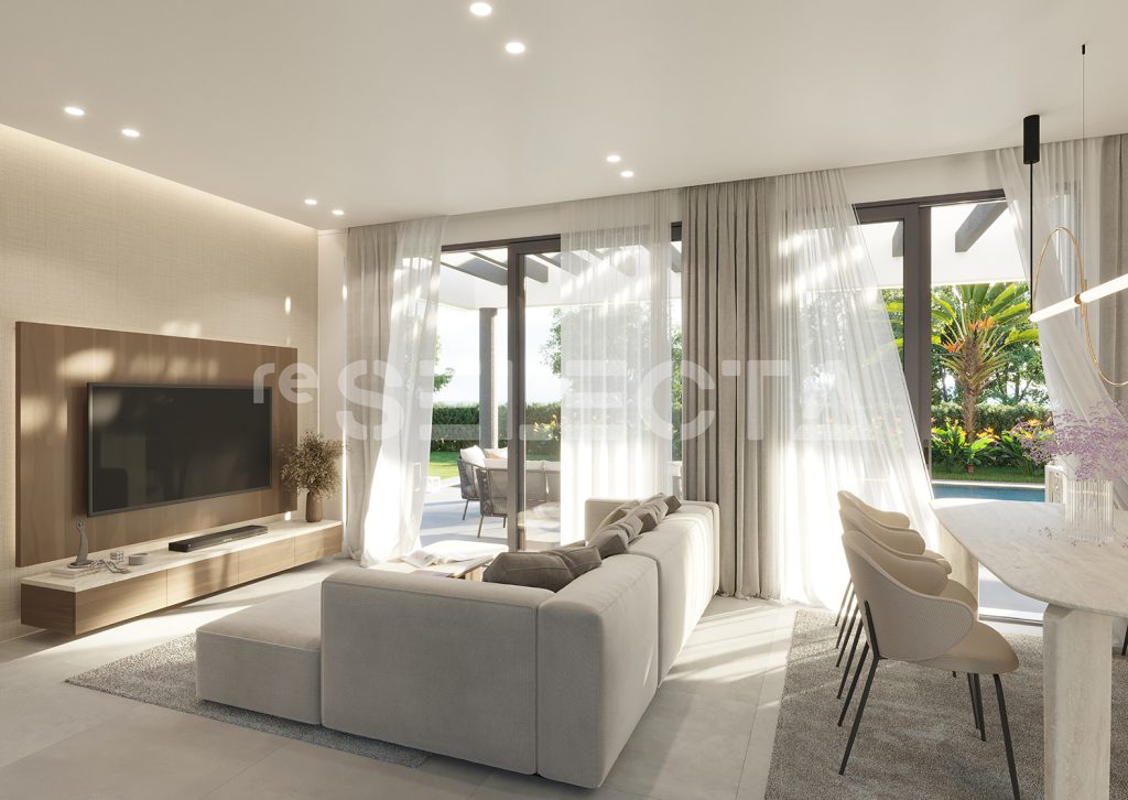 Modern Semi-Detached Villa with Private Pool in Sierra Cortina