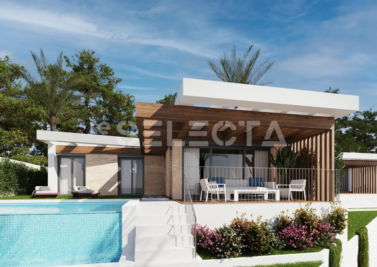 Luxury Villas in Polop with Panoramic Sea & Mountain Views in Polop