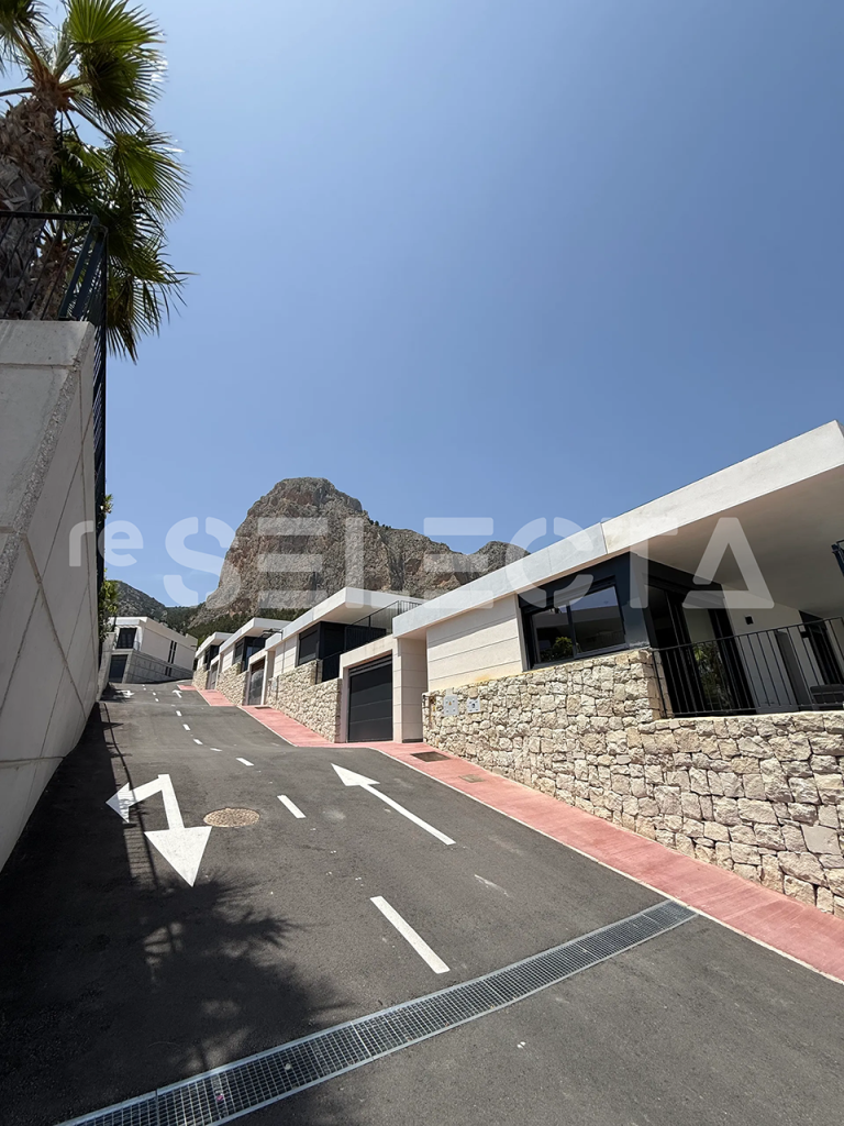 Modern home with basement, terraces and private garden