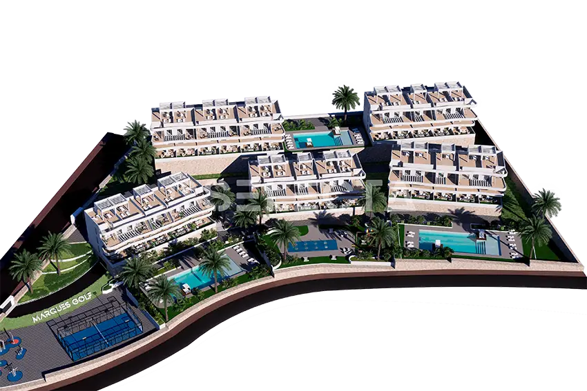 Modern Apartments with Pool & Solarium