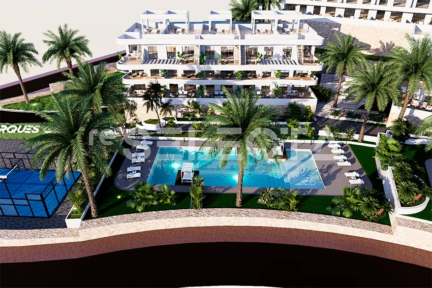 Modern Apartments with Pool & Solarium
