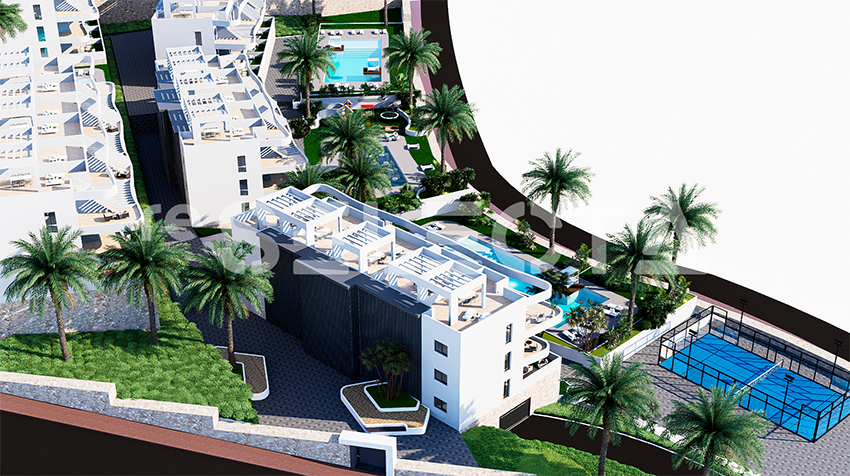 Modern Apartments with Pool & Solarium