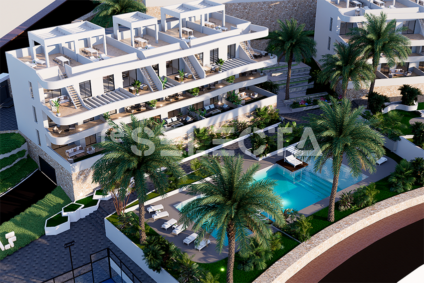 Modern Apartments with Pool & Solarium