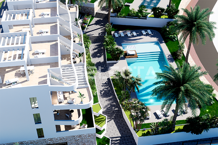 Modern Apartments with Pool & Solarium