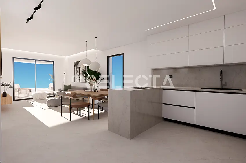 Modern Apartments with Pool & Solarium