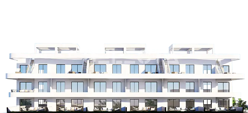 Modern Apartments with Pool & Solarium