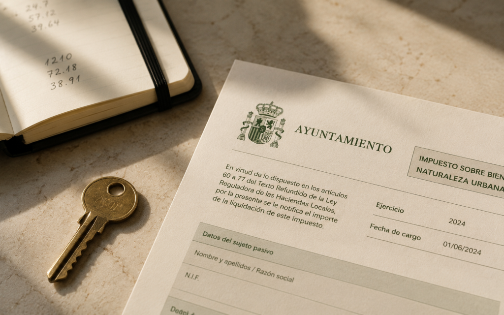 Annual Cost of Owning Property in Spain (2026): IBI, Community Fees, Non-Resident Tax