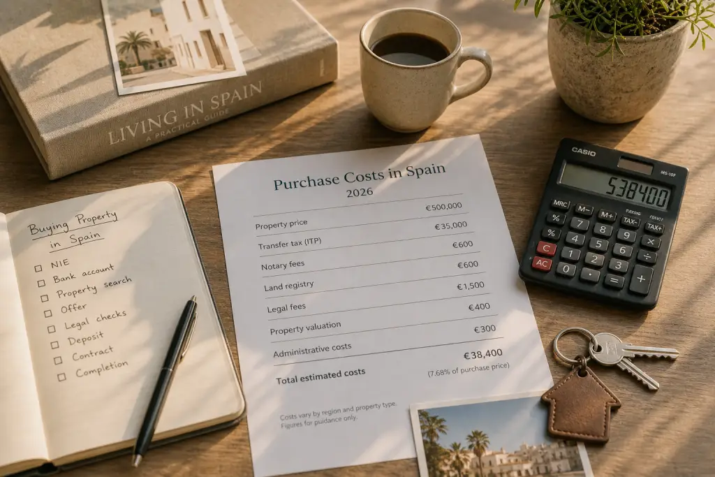 How Much Does It Really Cost to Buy Property in Spain? (2026)