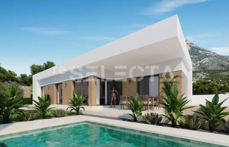 Villa: One-Level Nature Living in Finestrat Pueblo