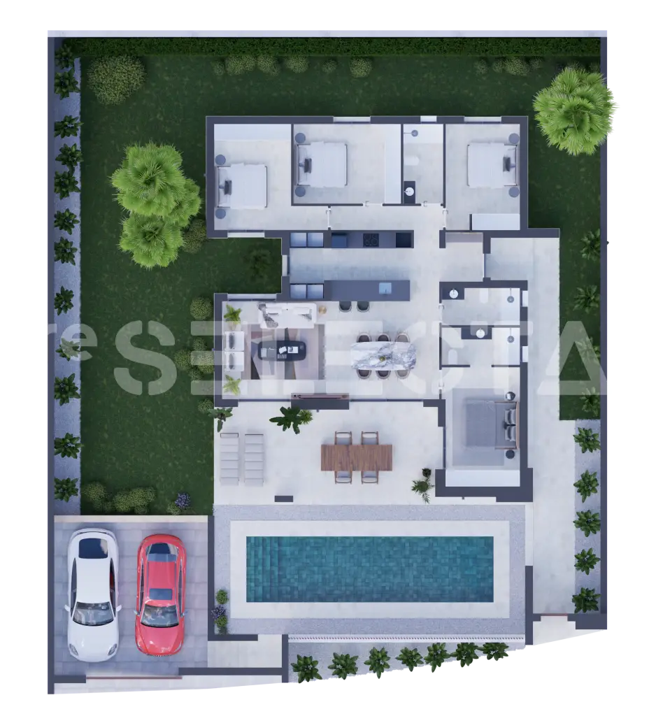 Luxury Villa in Finestrat | Falcon View Estate with Pool