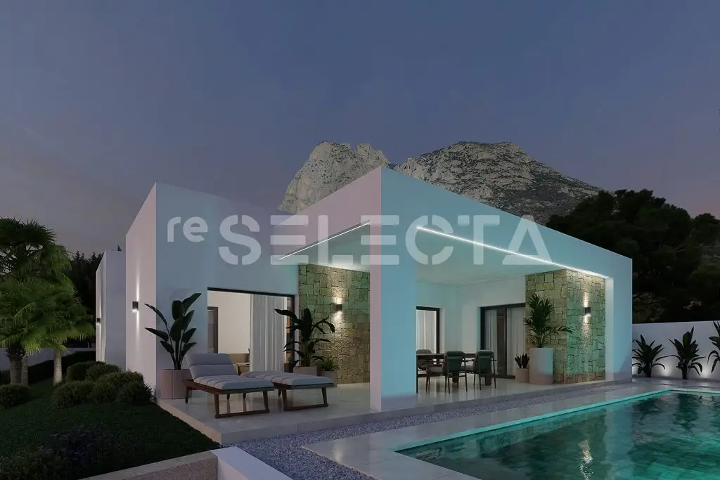 Luxury Villa in Finestrat | Falcon View Estate with Pool