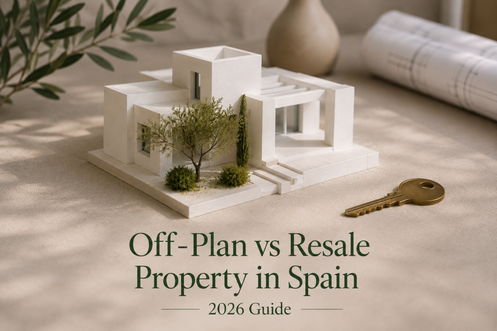 Off-Plan vs Resale Property in Spain (2026): Deposits, Bank Guarantees, Timelines, Risks