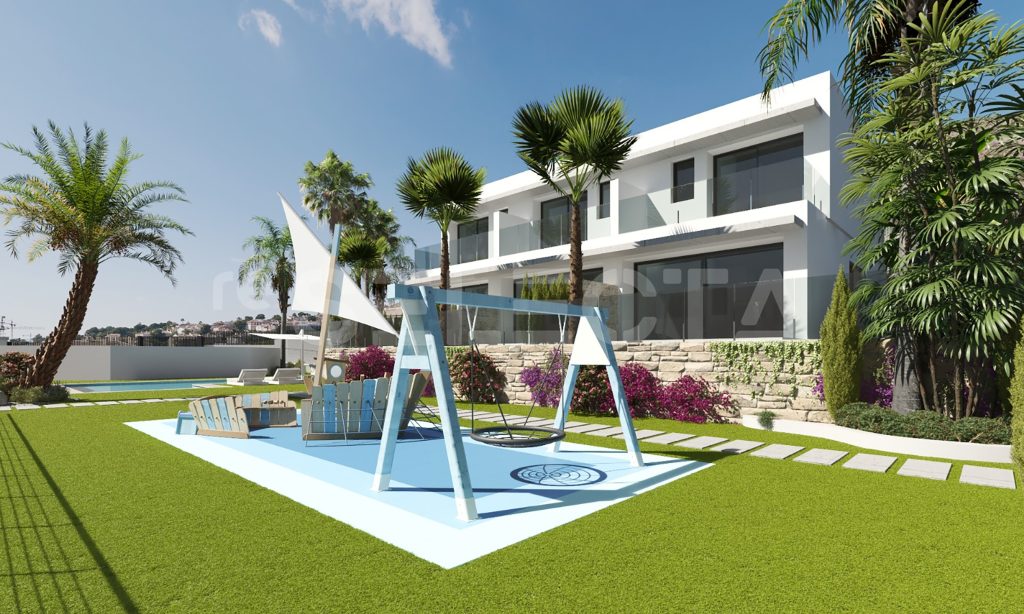 Modern Bungalow with Terraces & Garden in Spain