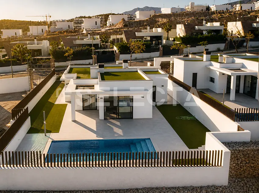 Modern Villa with Private Pool & Garden | New Build Spain