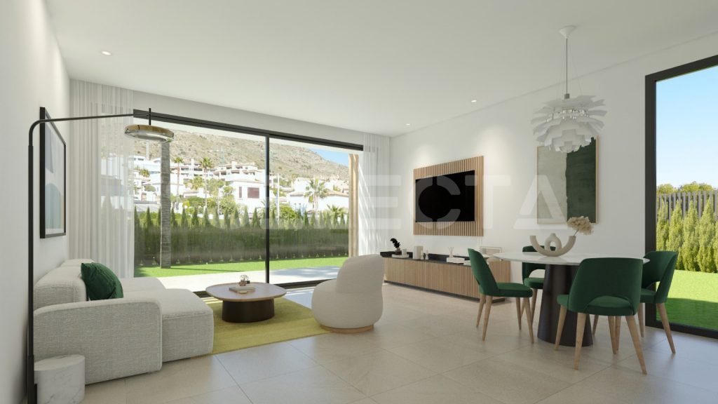 Modern Bungalow with Terraces & Garden in Spain