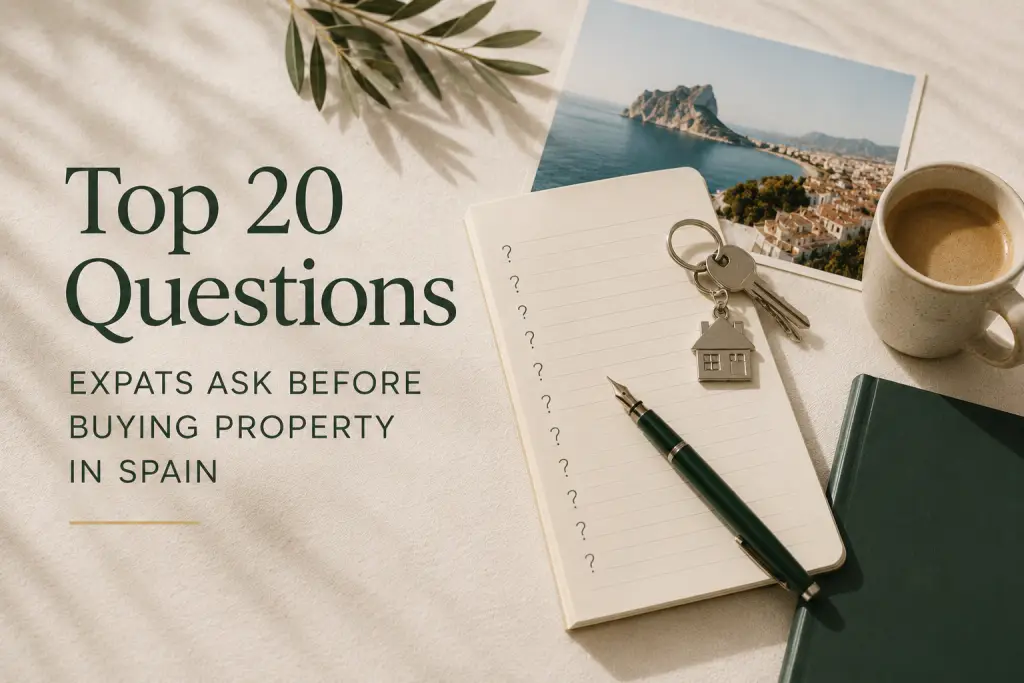 Top 20 Questions Expats Ask Before Buying Property in Spain