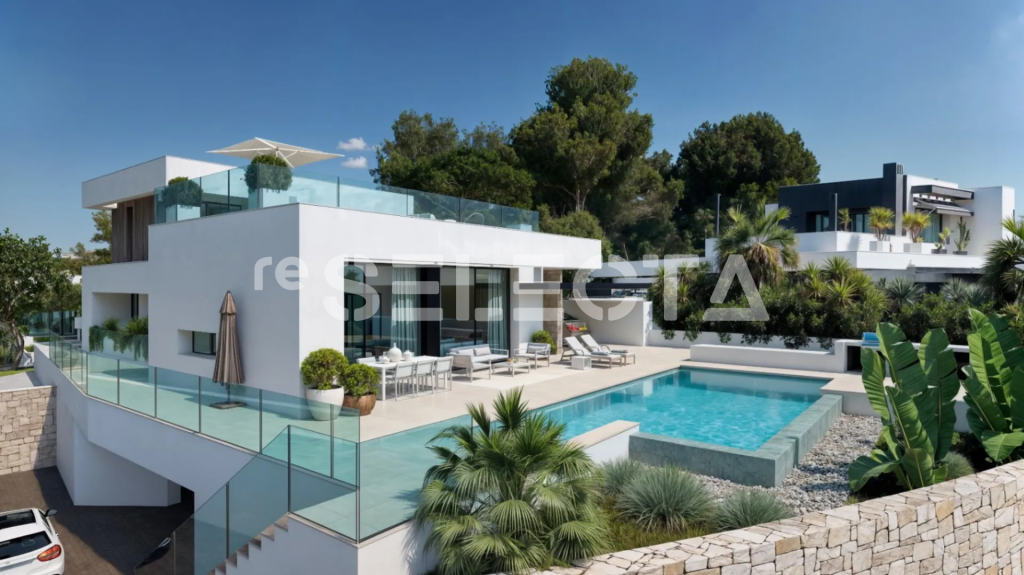 Luxury Villa Moraira with Sea Views & Infinity Pool